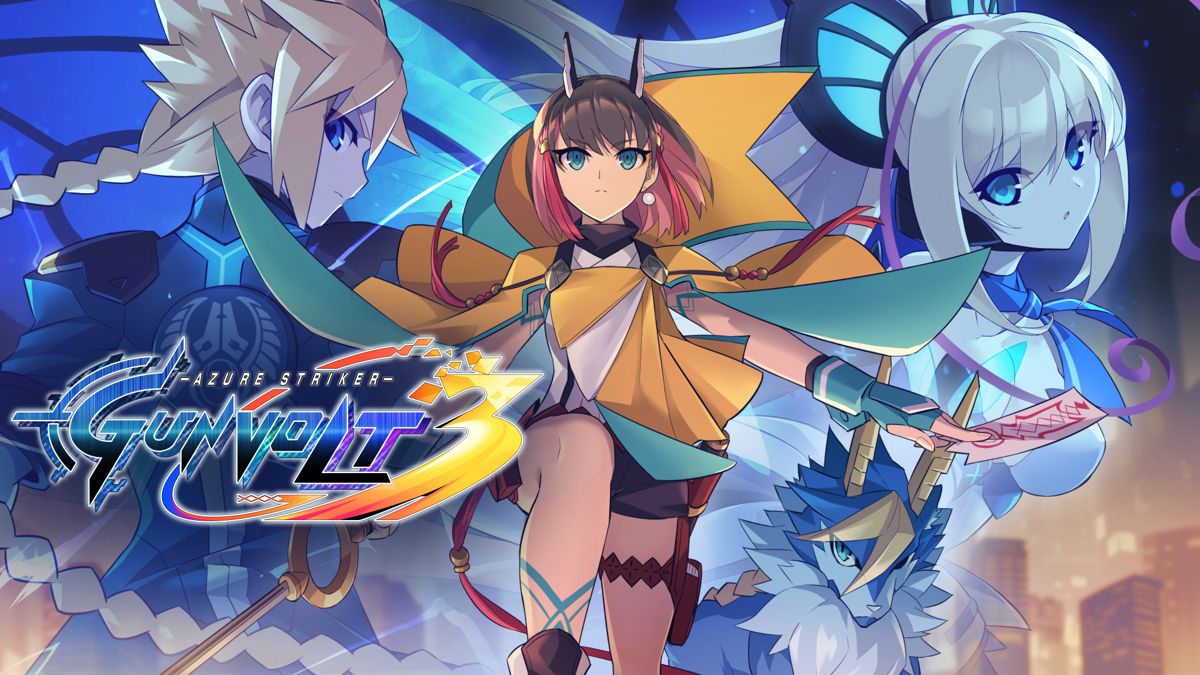 Azure Striker Gunvolt 3 box art for Playstation 5